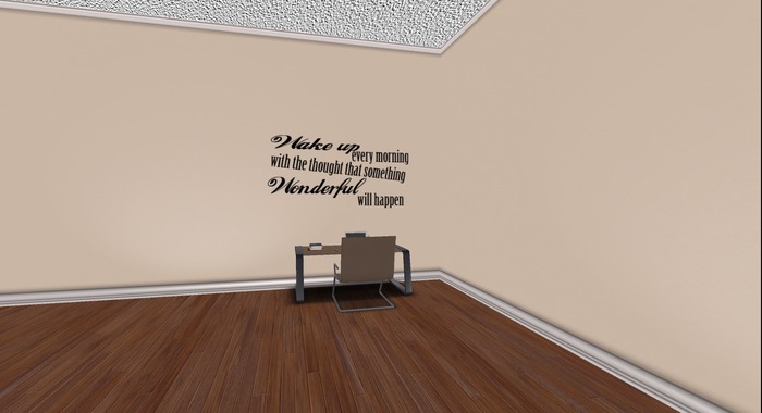 *PP* Wall Decal "Wake Up"