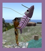 Wingsong 7Seas Fishing Pole - Fish Skeleton Box