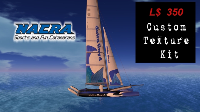 Delta Llyod Texture Theme for the (TMS) Olympic Class Catamaran 