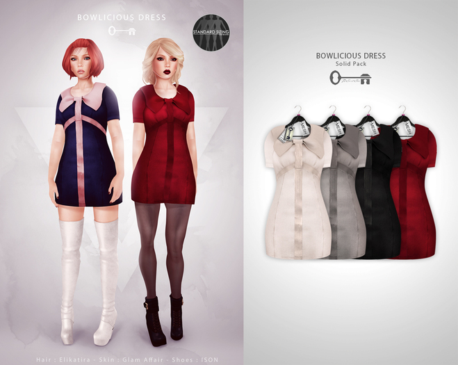  The Secret Store - Bowlicious Dress - Solid Pack 