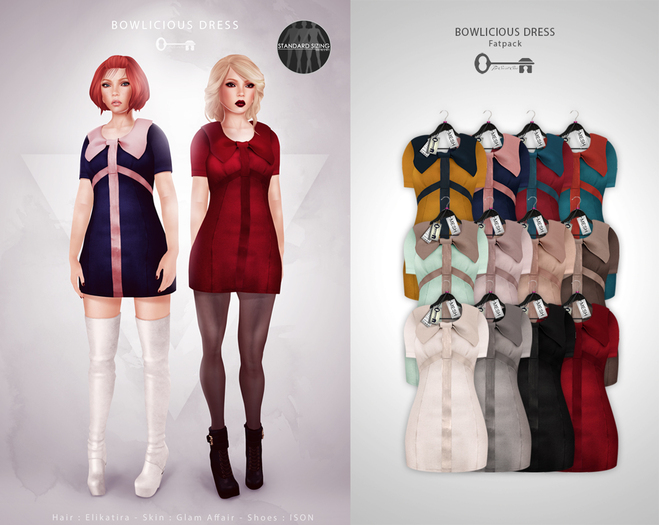  The Secret Store - Bowlicious Dress - FatPack 