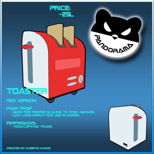 //Pandorama\\ - Red Pony Toaster