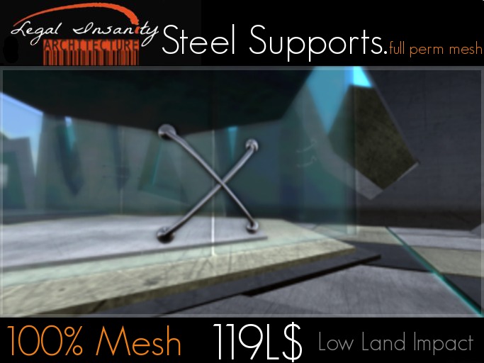 Full Perm Mesh Railing Fence V.3 Set Builder's KitMesh 