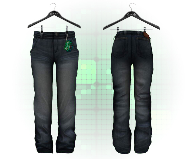 :{F.A.D}: Faded Jeans Dark Blue