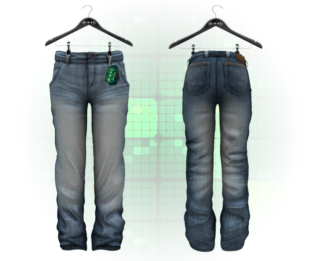 :{F.A.D}: Faded Jeans Blue