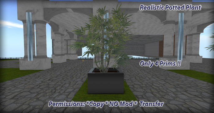 -=Art Interior=- Potted Plant 1 Boxed