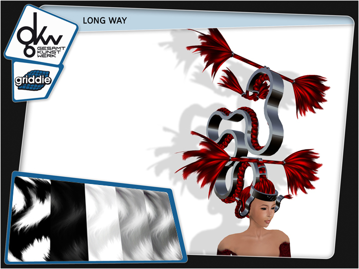 <<Griddie>> Long Way - black/white
