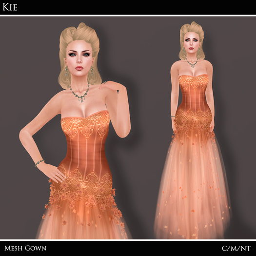 *EC* Kie - Spring Fantasy Gown - Dahlia (Boxed)