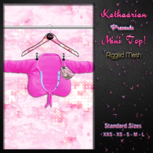 KATHAARIAN / Rigged Mesh / Mini Top - Glamour