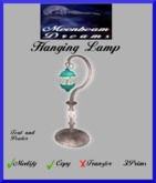 MBD Hanging Lamp (Teal and Pewter)