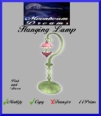 MBD Hanging Lamp (Teal and Pewter)