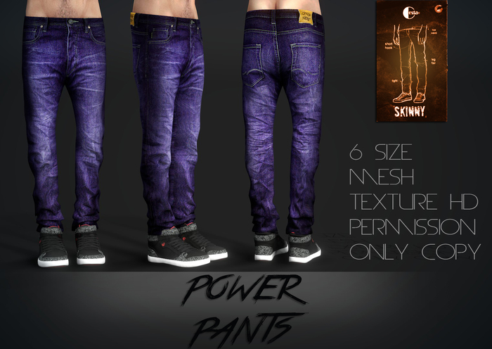 " Power Pants " Model: VIOLET