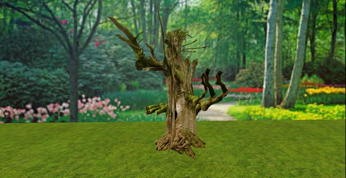 V&H Spooky halloween dead Tree 2 mod copy