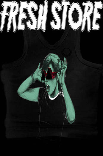 Mesh_Men's Tank top fresh