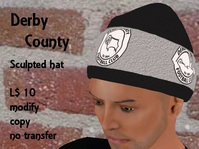 Derby County FC Wooly Hat