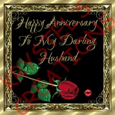 HA81 Happy Anniversary To My Darling Husband (Wear Me)