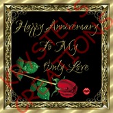 HA84 Happy Anniversary To My Only Love (Wear Me)