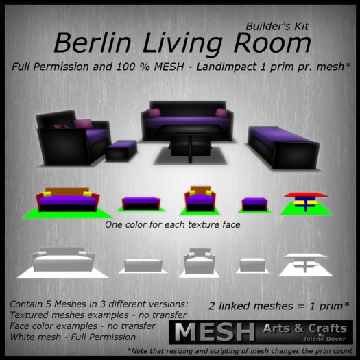 AC Mesh Berlin Living Room