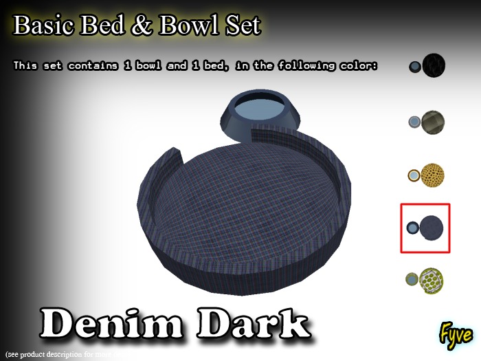 Bed & Bowl 1 Black box