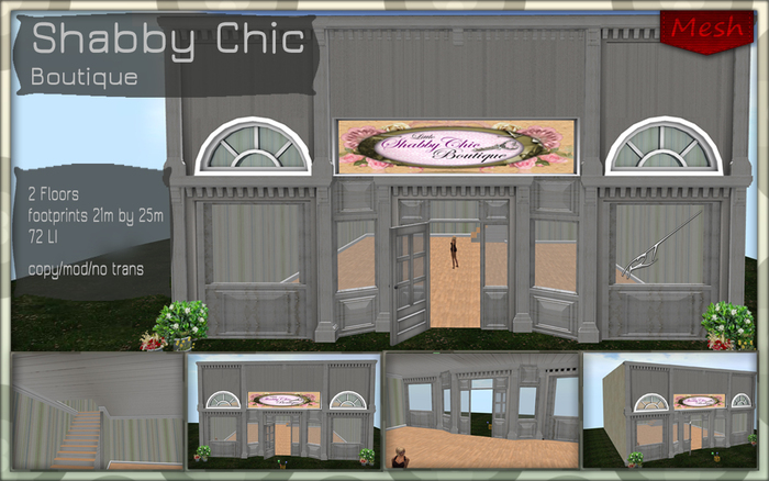 Shabby Chic Boutique by ruca Tease boxed