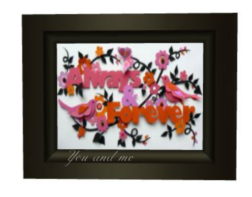 PAPER ART FOREST BLACK 