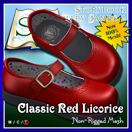 R(S)W Mary Janes - Classic Black Licorice