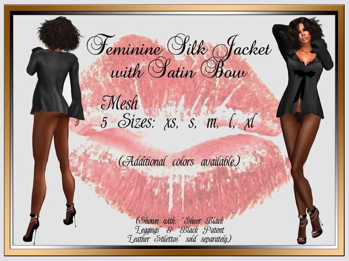 Fuschia Silk Jacket (Mesh)