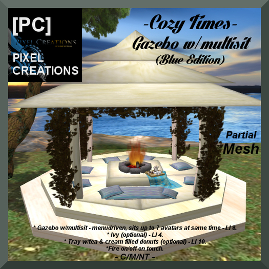 [PC] COZY TIMES - GAZEBO (Blue Edition) (Boxed)