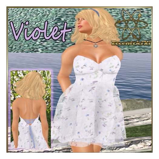 ~EccentriciXi~ Dress Violet Rose