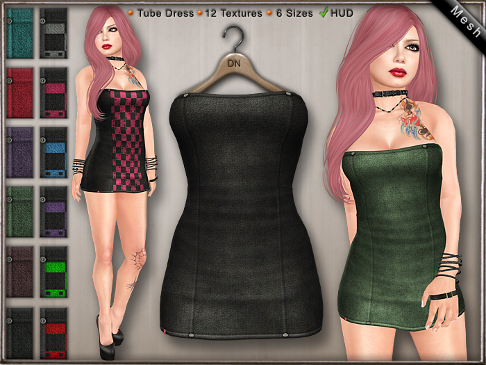 DN Mesh: Brinta Dress w HUD