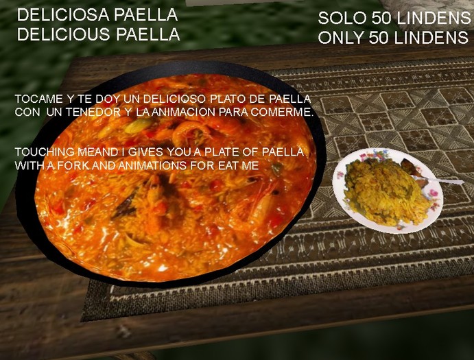 PAELLA+PLATO+TENEDOR