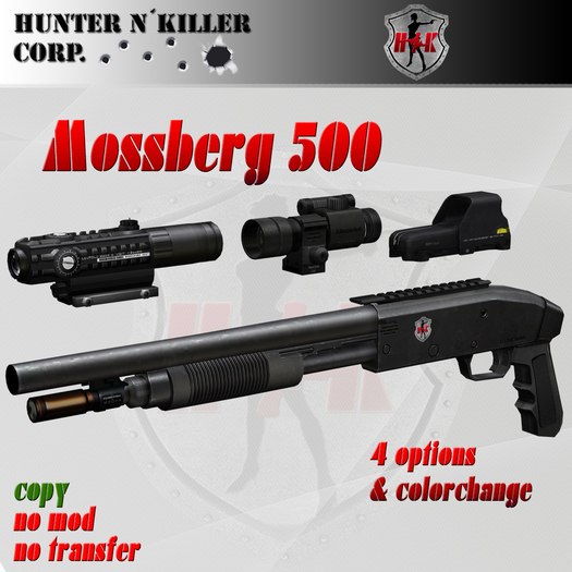 .~H+K~. Mossberg 500