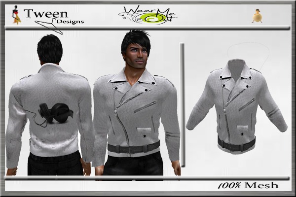 White Leather Jacket