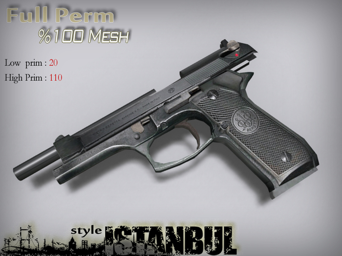 Beretta - Creator Kit(Full Perm - %100 Mesh High Quality)