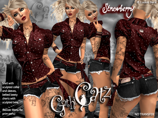 >>GothiCatz<< Strawberry