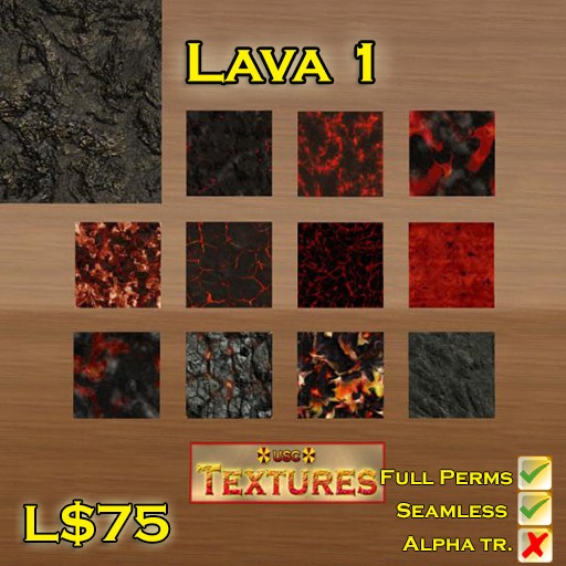 USC Textures - Lava 1 