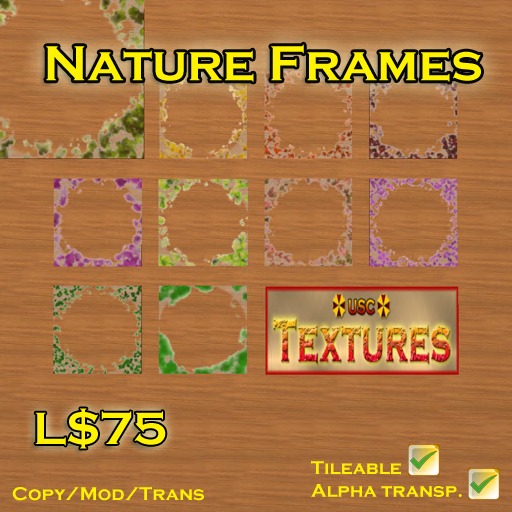 USC Textures - Nature Frames 