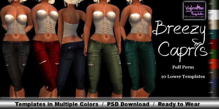 *VT* - Breezy Capris