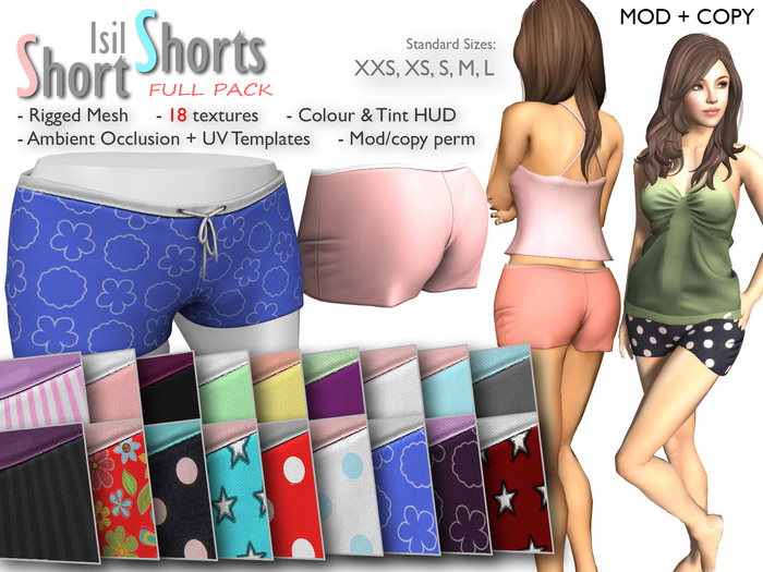 ~Isil~ Short Shorts (Full Pack)