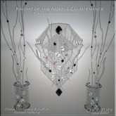 Knight of the Woeful Countenance Scrn Set by Chop Zuey Couture Jewellery