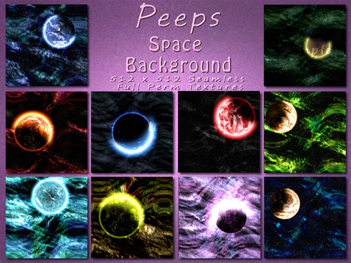 Peeps Textures Space Background