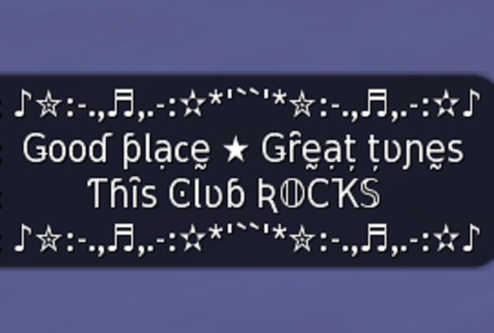 Good Place, Great Tunes, This Club Rocks - Gesture (with Sound)