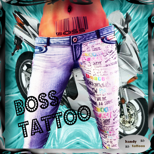 .::Kandy Tattoos::Bo$$ tattoo::