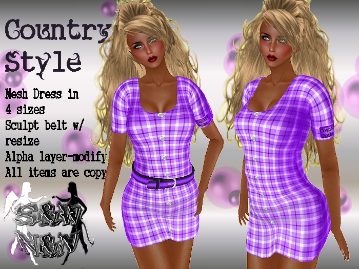 (N&N)Country Style (purple)