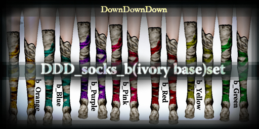Socks_b(ivory) set