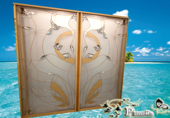 Texture stained glass 418