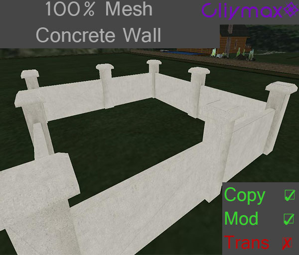 Cliymax Concrete Wall