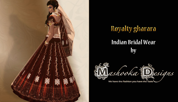 :Mashooka: Royalty gharara {orange}