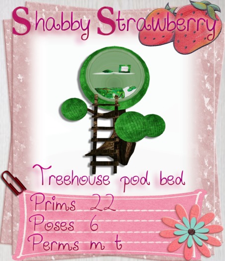 .:SS:. Treehouse pod bed (boxed)