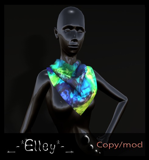 _-*Elley*-_ Blue-green messed